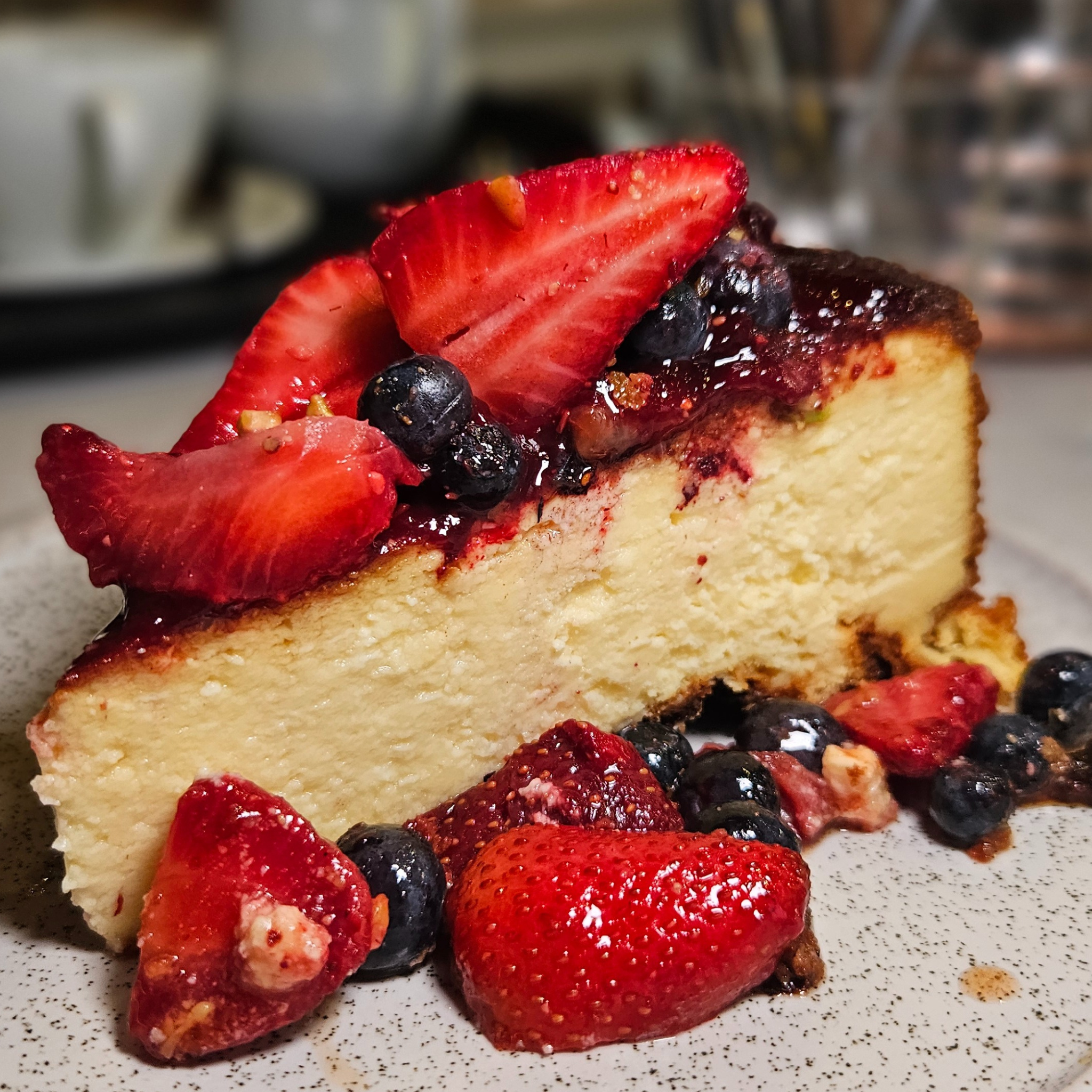 Cheesecake Vasco de Frutos Rojos