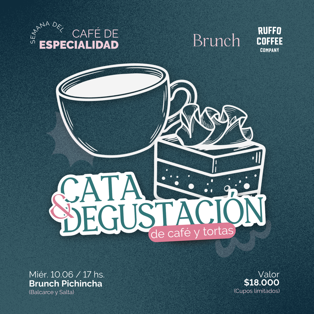 Cata de Café y Degustación de Tortas