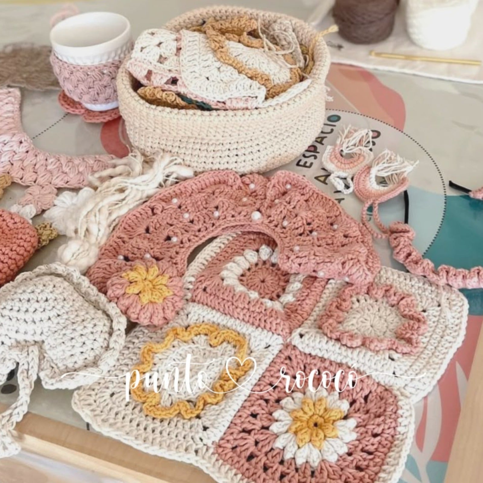 Merienda y Crochet